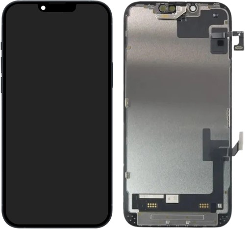 For Apple iPhone 14 Display LCD Black (Refurbished)