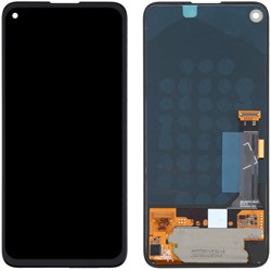 Google Pixel 4a 4G (GA02099) Display LCD Without Frame Black (Service-Pack)