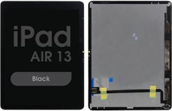For Apple iPad Air 13 (2024, 2025, 2026) Display LCD Wifi/Cellular Version Black (Pulled A)