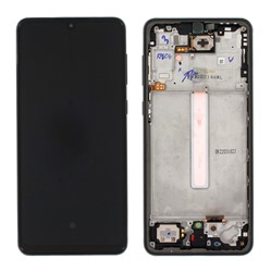 Samsung Galaxy A33 5G (A336B) LCD Display Complete Black (ServicePack-Assembled)