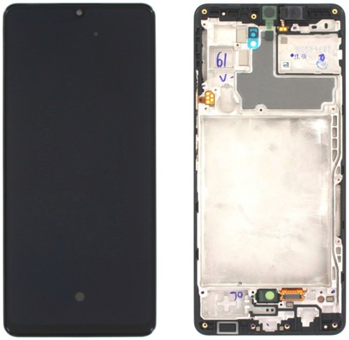 Samsung Galaxy A42 5G (A426B), M42 5G (M426) Display LCD Complete Prism Black (ServicePack-Assembled)