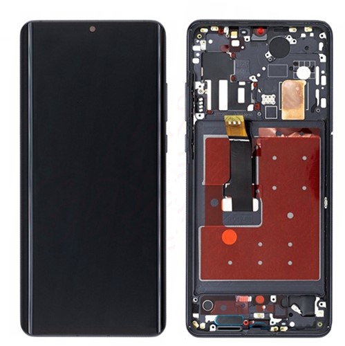 Huawei P30 Pro, P30 Pro New Edition (2020) Display LCD With Frame Black (OLED)