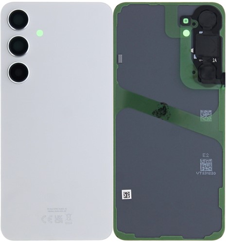 Samsung Galaxy S24 Plus (S926B) Back cover With Camera Lens Marble Grey-Silver (Service-Pack)