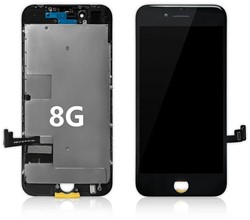 For Apple iPhone 8, SE (2020), SE 3 (2022) Display LCD Black (IN-Cell)