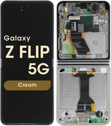 Samsung Galaxy Z Flip 5 (SM-F731B) Display LCD Inner Complete With Frame Gray (ServicePack-Assembled)