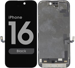 For Apple iPhone 16 Display LCD Black (DD-Softoled-Diagnosis)