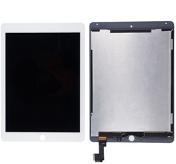 For Apple iPad Air 2 (2014) Display LCD Complete White (Refurbished)