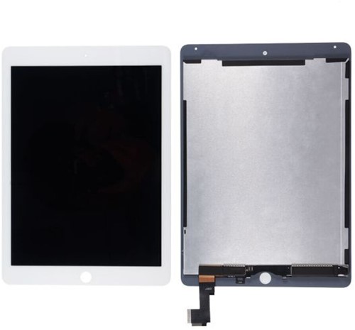 For Apple iPad Air 2 (2014) Display LCD Complete White (Refurbished)