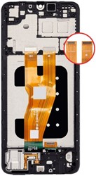 Samsung Galaxy A05 (A055F) Display LCD With Frame Black S-006 (OEM-Equivalent)