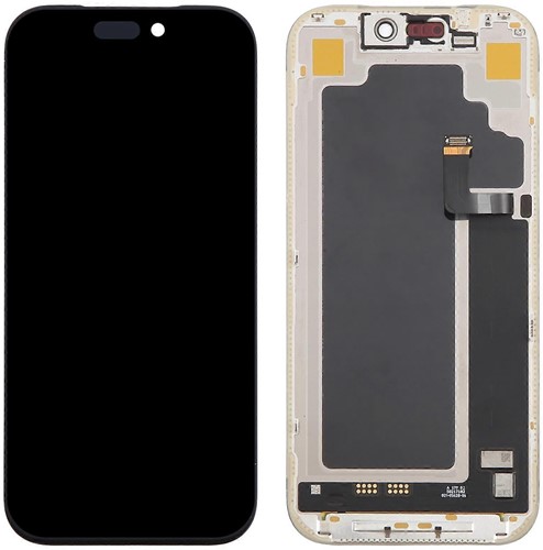 For Apple iPhone 17 Pro Display LCD Black (Soft Oled)