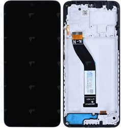Xiaomi Redmi 14C 4G, POCO C75 4G Display LCD Complete With Frame Midnight Black (Service-Pack)