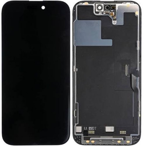 For Apple iPhone 14 Pro Display LCD Black Diagnostic (Soft OLED)