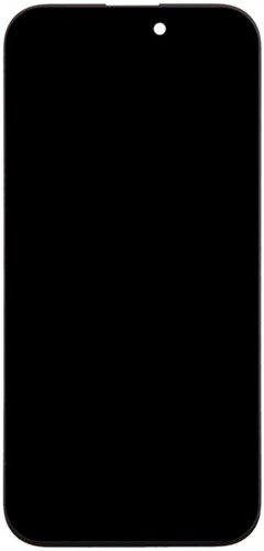 For Apple iPhone 15 Pro Max Display LCD Black Diagnosis (Soft Oled)