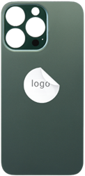 For Apple iPhone 13 Pro Max Big Hole Back Glass - incl Tape - Alpine Green (Premium ORG)