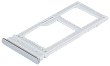 For Samsung Galaxy S20 (G980, G981) SIM card Holder Silver