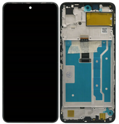Huawei P Smart (2021), Y7A, Honor 10X Lite, Display LCD Complete With Frame Black H-247 (OEM-Equivalent)