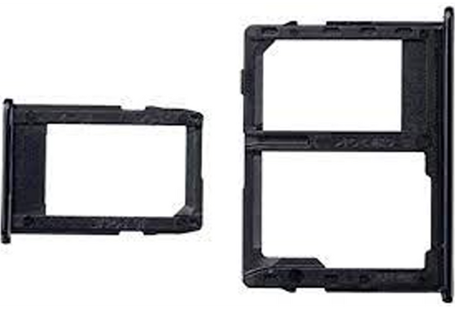 SIM & Memory card Holder for Samsung J6 Plus (2018) J610 Dual SIM BLACK