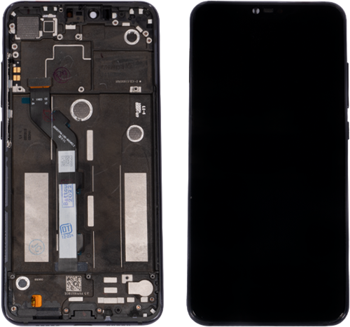 Xiaomi Mi 8 Lite (Mi 8 Youth, Mi 8X) Display LCD With Frame Black (OEM)