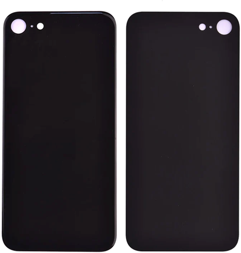 For Apple iPhone SE (2020) Big Hole Back Glass Black (ORG)