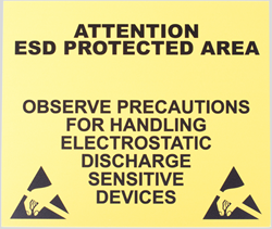 EPA Warning Sign PVC 350x300x5mm (CFT-61195)
