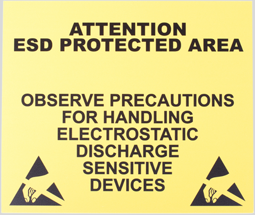 EPA Warning Sign PVC 350x300x5mm (CFT-61195)