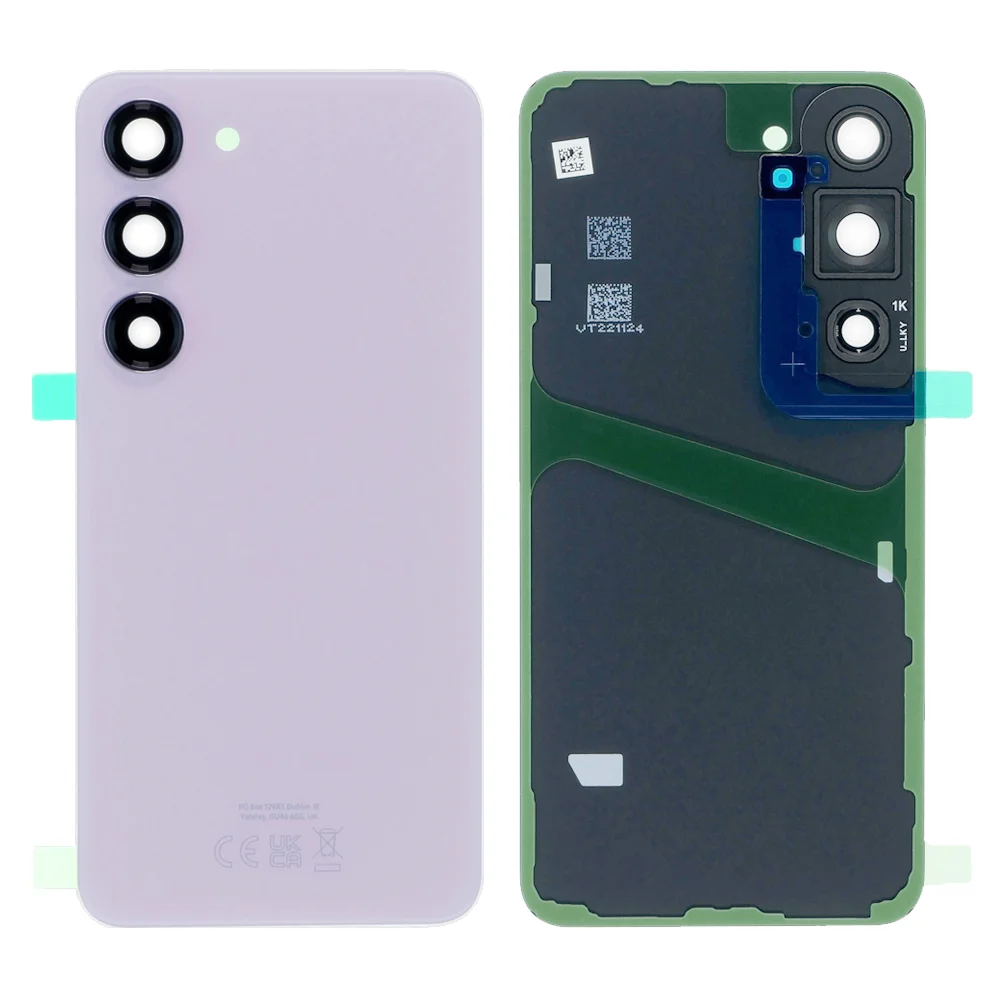Samsung Galaxy S23 (S911B) Back Cover With Camera Lens Lavender (Service-Pack)