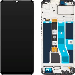 Realme C53 4G Display LCD Complete With Frame Black R-177 (OEM-Equivalent)