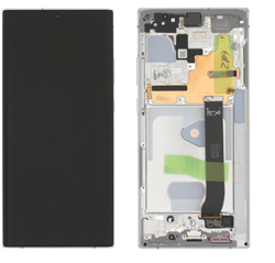 Samsung Galaxy Note 20 Ultra (N985F, N986B) Display LCD Complete Mystic White (Service Pack)