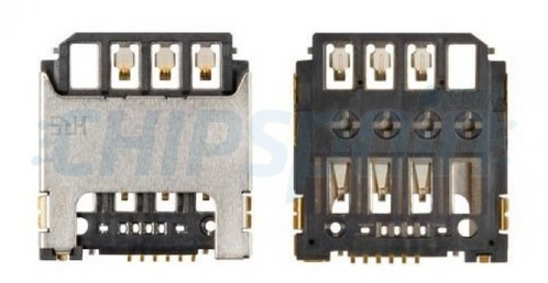 Sim & Memory card reader for Samsung I9195 Galaxy S4 mini