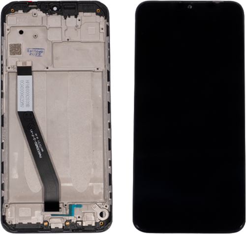 Xiaomi Redmi 9 (M2004J19G) Display LCD Complete With Frame Black X-391 (OEM-Equivalent)-2