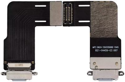 For Apple iPad Air 11 (2024, 2025) Charging Connector Flex Cable Blue (OEM-Equivalent)