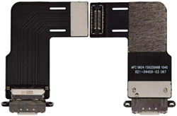 For Apple iPad Air 11 (2024, 2025) Charging Connector Flex Cable Starlight (OEM-Equivalent)