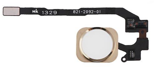 For Apple iPhone 5s Home Button Flex Cable Gold