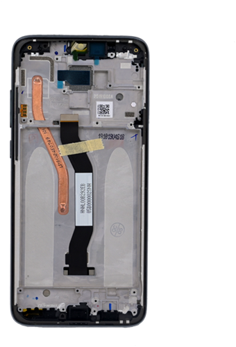 Xiaomi Redmi Note 8 Pro (M1906G7I) Display LCD (56000500G700) With Frame Black (Service-Pack)-3
