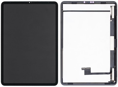 For Apple iPad Pro 11 (2018 1st Gen, 2020 2nd Gen) Display LCD Complete Black (Pulled)