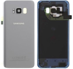 Samsung Galaxy S8 (G950F) Back Cover With Camera Lens Silver-Grey (Service Pack)