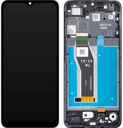 Motorola Moto E13 (XT2345-3) Display LCD With Frame Black (Service-Pack)