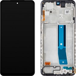 Xiaomi Redmi Note 12S, 11S 4G,  Poco M4 Pro 4G Display LCD Complete With Frame Black (Service-Pack)
