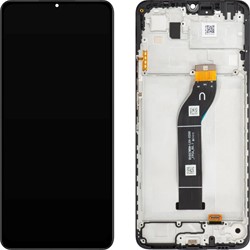 Xiaomi Redmi 13C 4G/5G, Poco C65 Display LCD Complete With Frame Black X-601 (OEM-Equivalent)