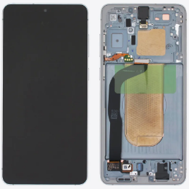 Samsung Galaxy S25 Edge (S937B) Display LCD Complete with Frame Titanium Silver (Service-Pack)