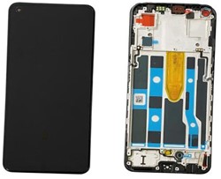 OPPO Reno 7 5G, Find X5 Lite 5G (2022) Display LCD Complete With Frame Black (Service-Pack)
