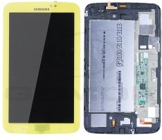 Samsung Galaxy Tab 3 7.0 WiFi (T210, P3210) Display LCD Complete Yellow (OEM)