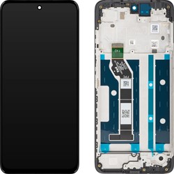 Motorola Moto E15, G05 Display LCD With Frame Black (Service-Pack)