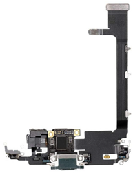 For Apple iPhone 11 Pro Max Charging connector flex Green (Pulled)