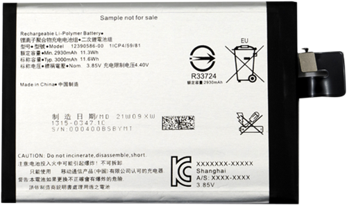 Batterie (Model 12390586-00) compatible avec Sony Xperia 10 Plus (OEM-Equivalent)-2