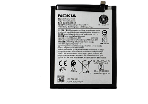 Nokia 3.4 (TA-1288, 1285, 1283), Nokia 5.4 (TA-1340, 1333) (HQ430) Battery (OEM-Equivalent)