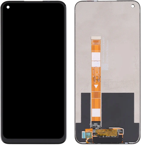 Oppo A32, A33 2020, A53 4G, A53s 4G, A11s, Realme 7i, Oneplus N100 4G Display LCD Without Frame Black O-104 (OEM)