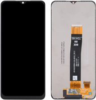 Samsung Galaxy A12s (A127F), A12 Nacho Display LCD Black Flex Without Frame Black (Service-Pack)