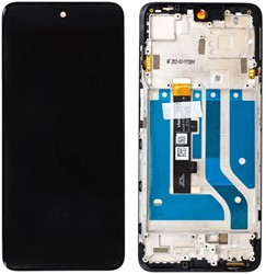 Motorola Edge 20 Lite (XT2139-1) Display LCD With Frame Black 5D68C23405 (Service-Pack)