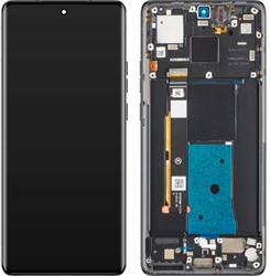 Motorola Edge 40 Display LCD With Frame Eclipse Black 5D68C22860 (Service-Pack)